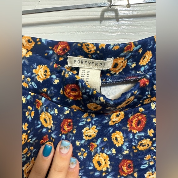 Forever 21 Skirt Womens Floral Mini Skirt - Picture 5 of 5